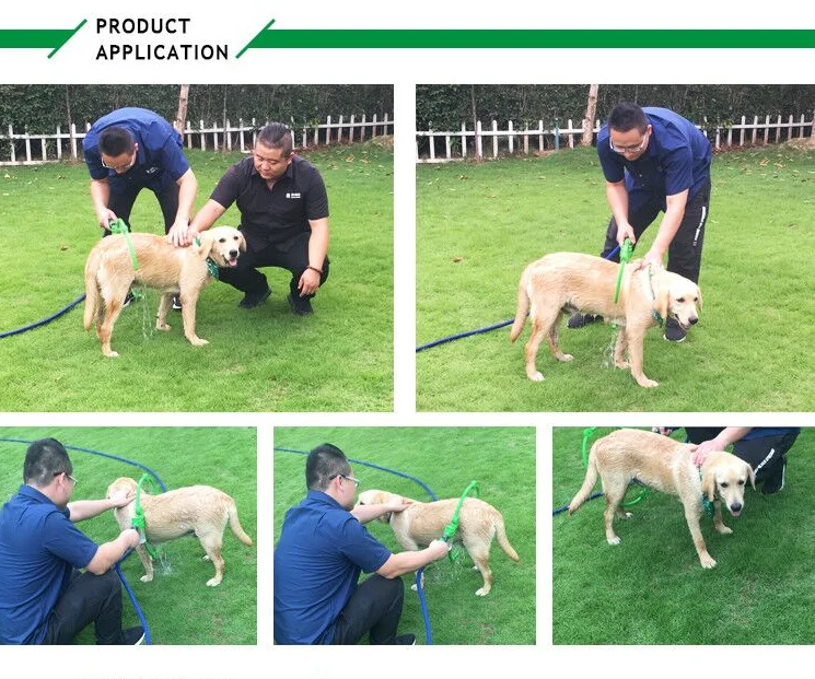 Новое поступление, пластиковая душевая лейка для домашних животных и собак с 360 круглыми отверстиями