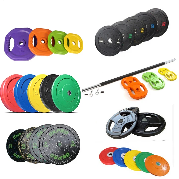 Домашнее оборудование для спортзала, скрепленная стальная штанга, гантели, силовой тренажер, оборудование для спортзала