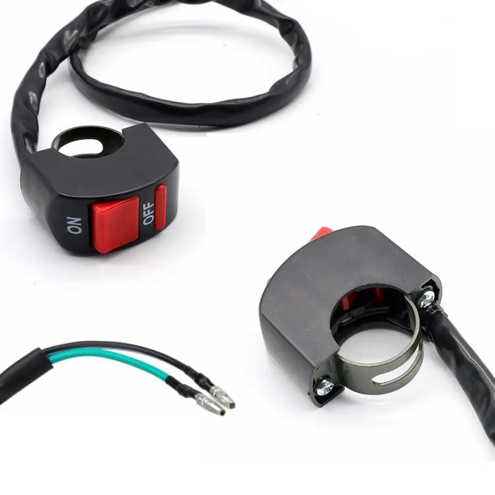 Мотоцикл руль убить вкл/выкл переключатель аварийной остановки