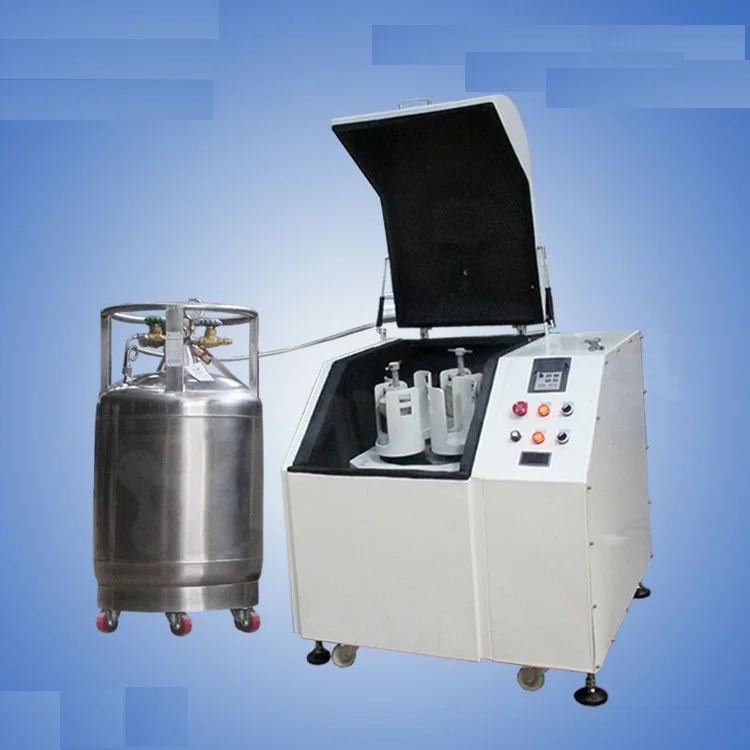 
Бренд JINHE, сверхнизкая температура ниже нуля, 50 градусов, криогенный жидкий азотный резервуар, планетарный шлифовальный станок 