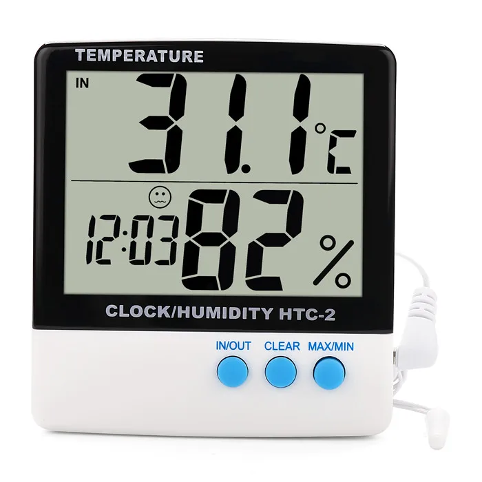 Digital Thermo-Hygrometer Indoor Thermometer Room Thermometer
