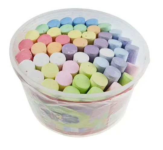 
Джамбо, оптовая продажа, яркий цветной мел для тротуара 