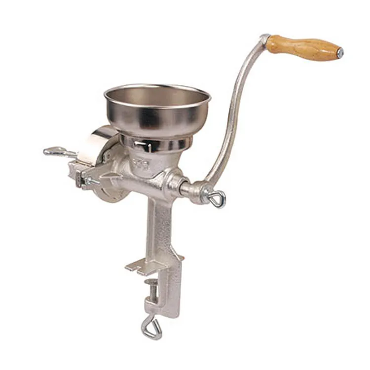 Hand Crank Grain Mill Table Clamp Manual Corn Grain Grinder Cast