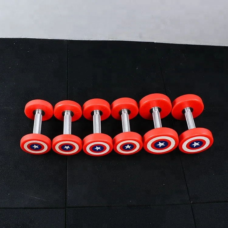 Самые популярные товары для тренажерного зала, гантели из ПУ