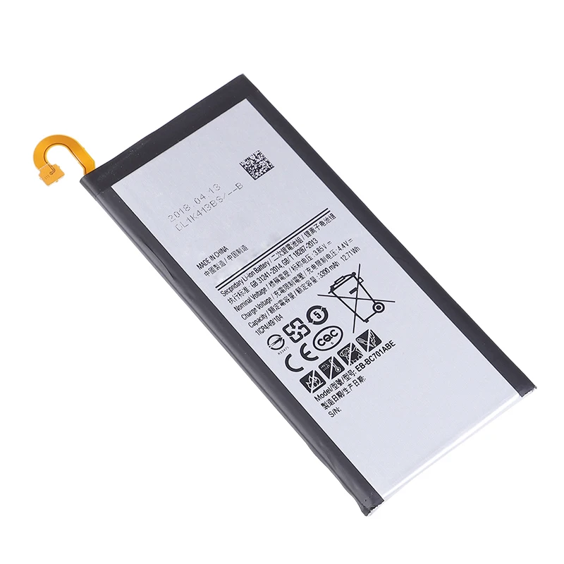 3300 мА/ч, EB-BC701ABE полной емкости для Samsung galaxy C7PRO C7 PRO C7010 ON7 батарея оригинальный