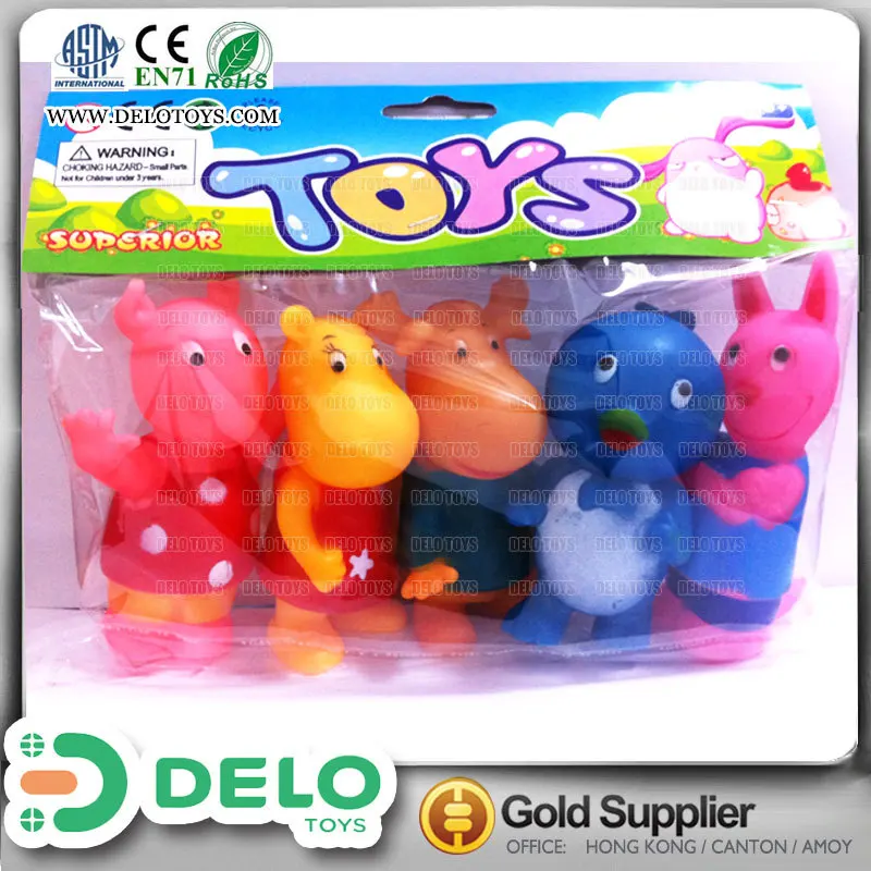 Уклонение клей виниловые игрушки животных