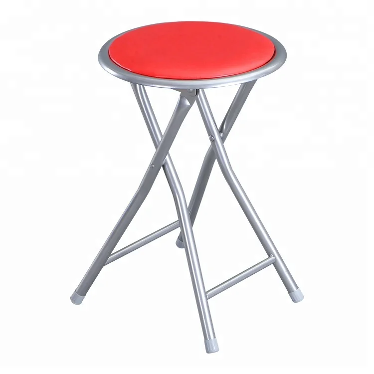 Заводская цена, самый дешевый цветной металлический складной стул