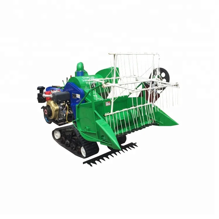 Walking-type Small Rice Harvester Safe Flexible And Easy to Operate