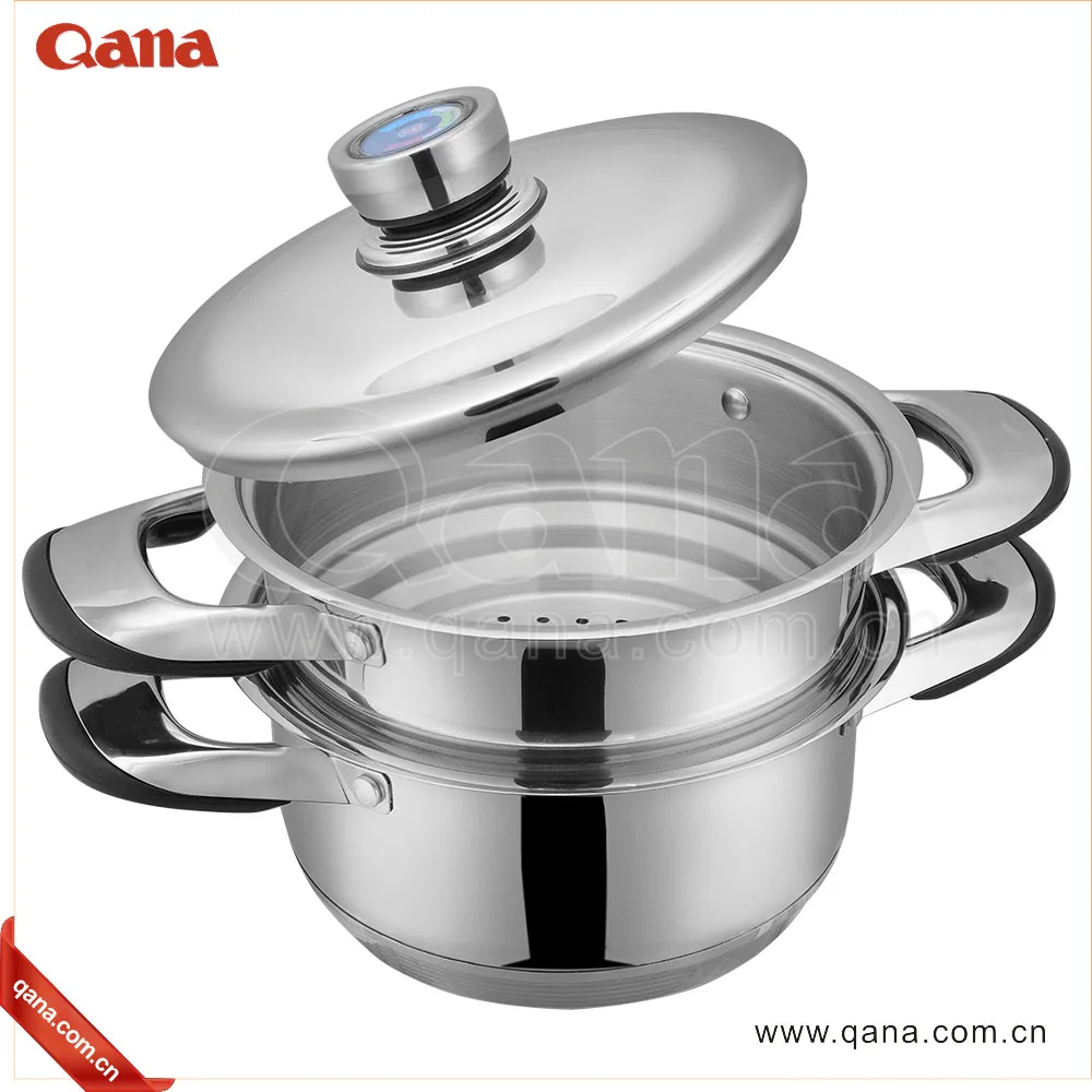 Набор кухонной посуды из нержавеющей стали, без воды