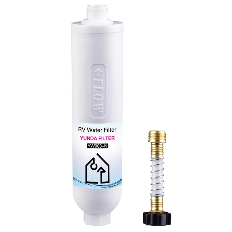 Drinking Activated Carbon Water Filter with KDF55 Wholesale Fitting for 40645 52702 Garden SPA RV Usage Water Filter Replacement