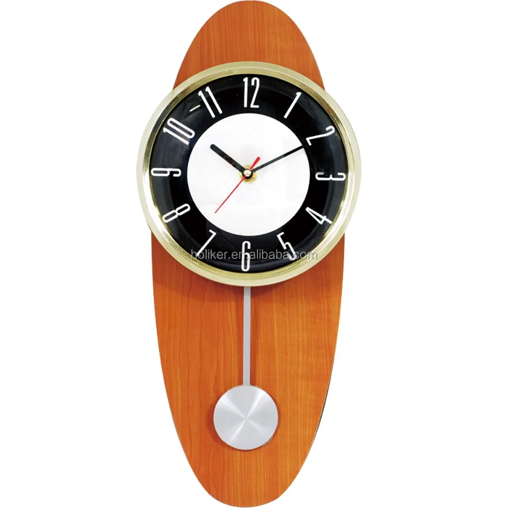 New Novelty Shape Slow Pendulum Mdf Wall Clock With Swing Buy New Novelty Shape Slow Pendulum Mdf Wall Clock With Swing