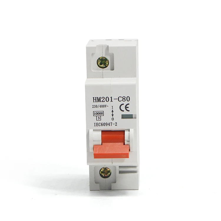 Mini Circuit Breaker C80 1p  Mcb Breaker C80 Single Phase Miniature Circuit Breaker