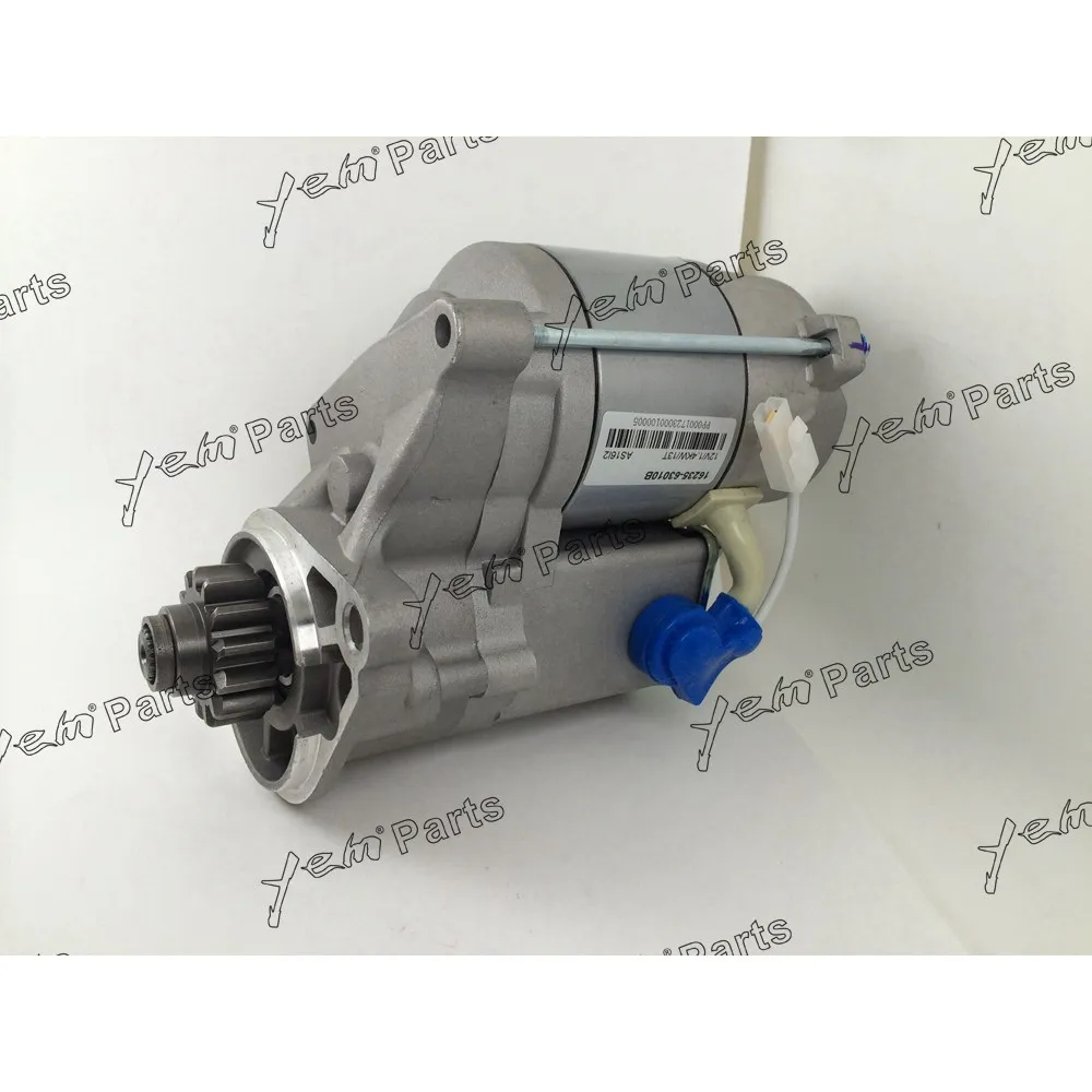 D1105 Starter Motor 16235-63010B for Kubota Engine