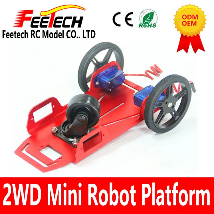 Robot Car Kit Educational Multi Functional 2WD Chassis