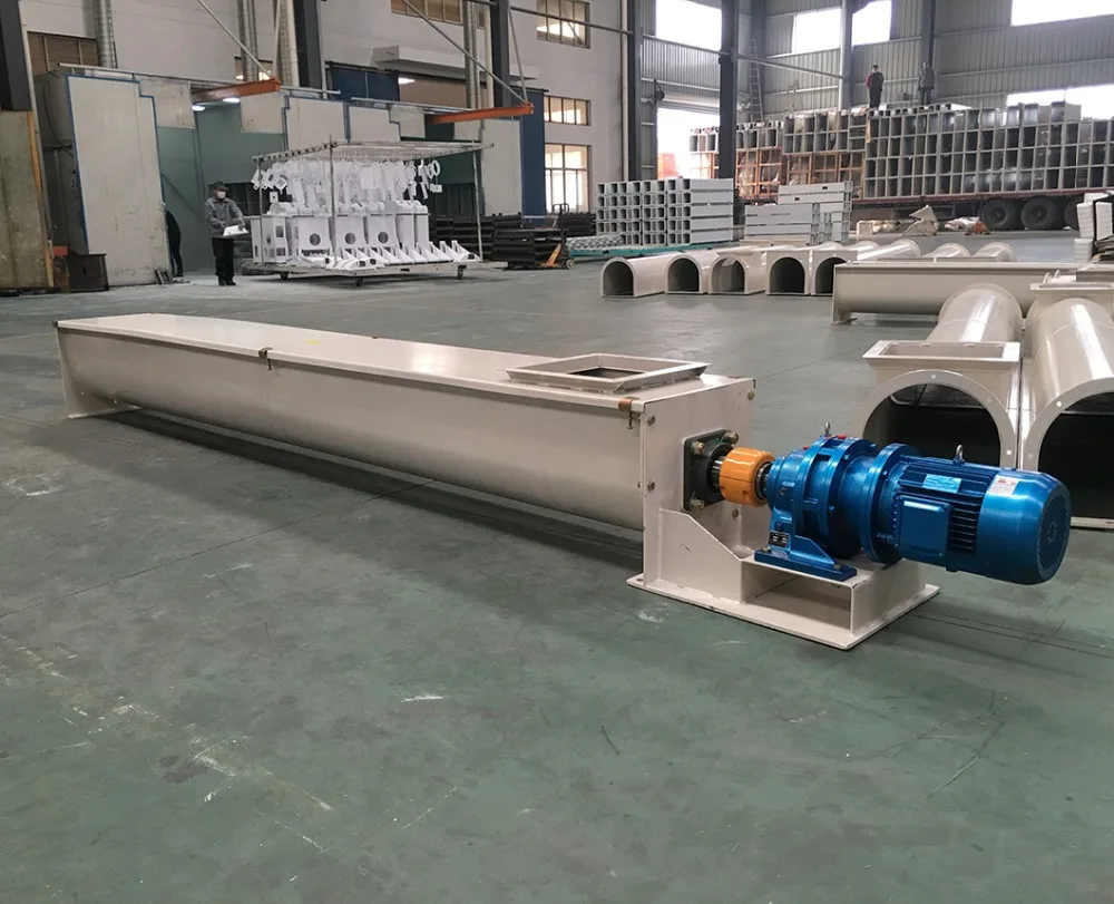 LS Series Flat Screw Conveyor