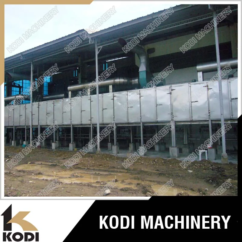 KODI Continous Mesh Belt Seaweed Processing Machine
