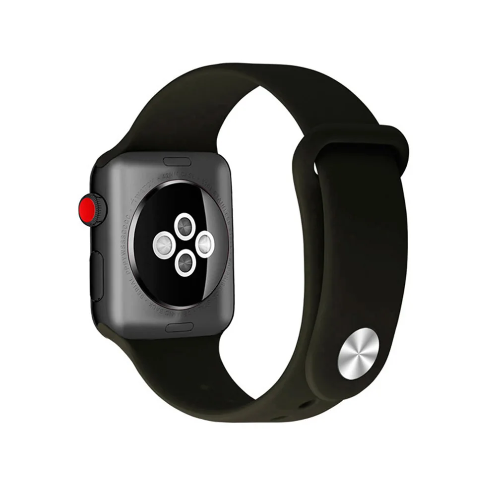 Band 38mm 40mm 42mm 44mm Soft Silicone 
