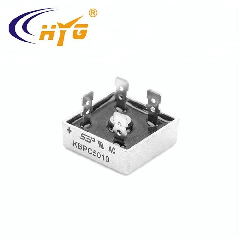 Bridge rectifier KBPC5001 diodes 50A large current large chip bridge rectifier KBPC5001 diodes
