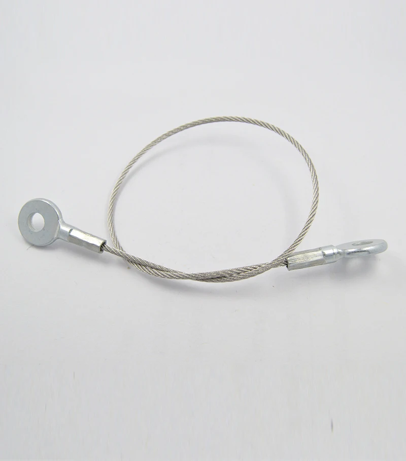 
Stamped eyes wire rope, safty cable, assemblies for lighting,display,hangingsystem 