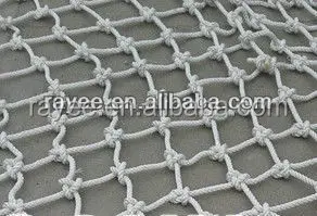 UV Stabilizer Commercial Gym Polypropylene Cargo Net Rope Climbing Net