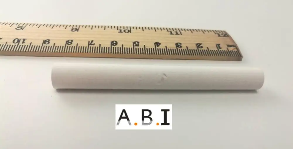 Белая меловая коробка из карбоната кальция