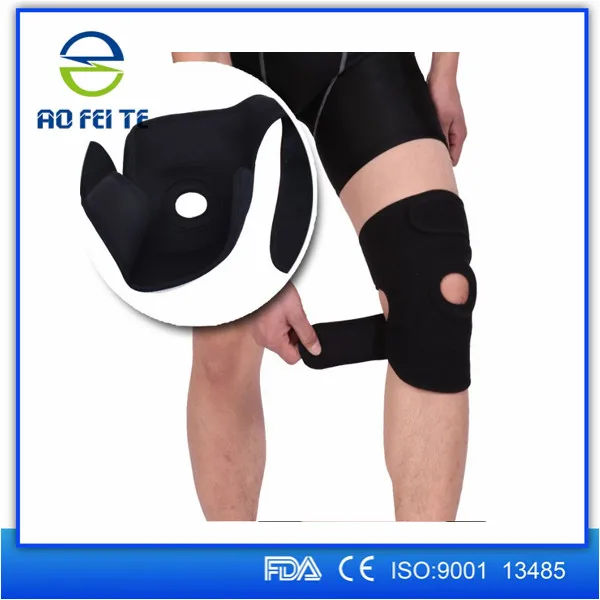 CE Neoprene Knee Support with Double Pull Spandex Knee Support for Knee Pain Relief