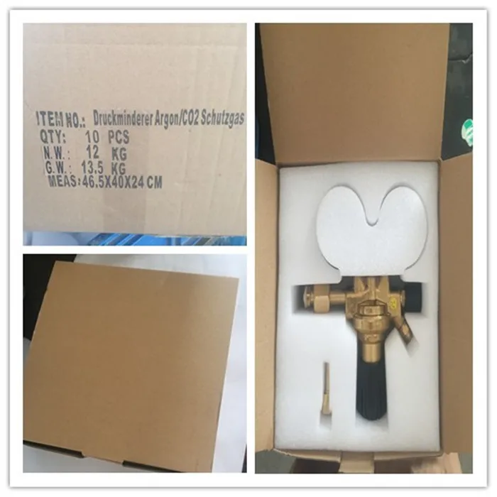 Кислородный регулятор аргона Итальянского Типа С Резиновой