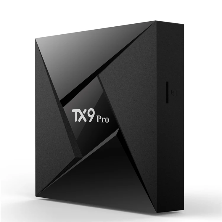 Tanix TX9 pro 6K Ultra HD TV BOX 8GB RAM and 128 GB ROM - Black