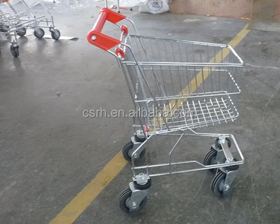 Con moschettone per carrello della spesa, dispositivo