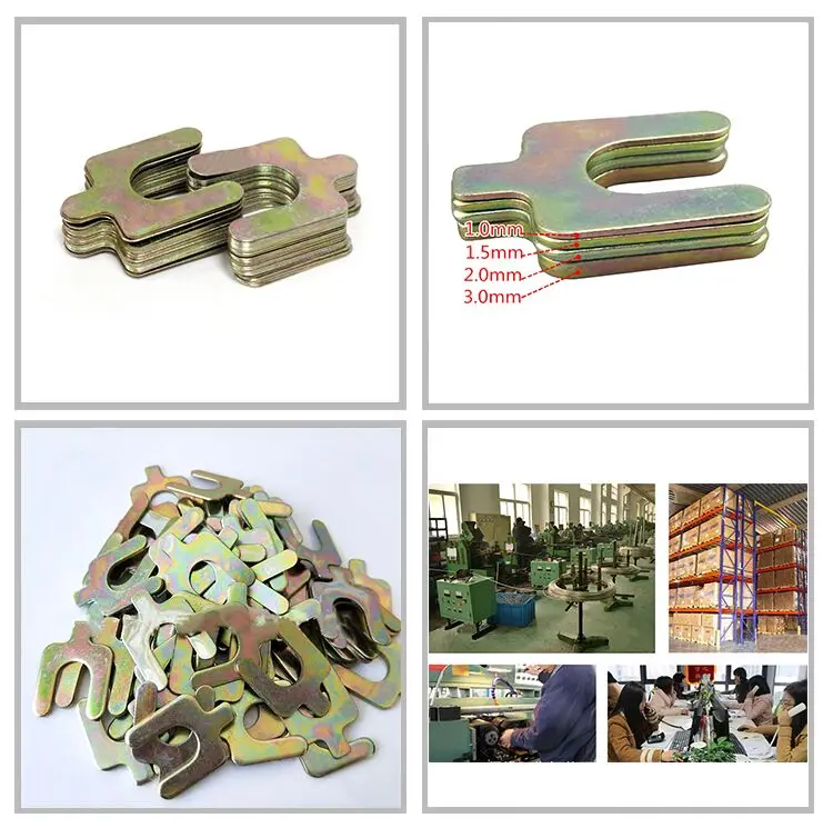 U Type Inserts Camber Angle Adjustment Shim Washer Wheel Alignment