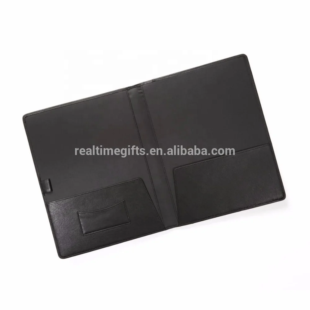 
Модные деловые конференции вернуться в офисе юридический документ Органайзер из черной искусственной кожи A4 кожаный коврик папка 