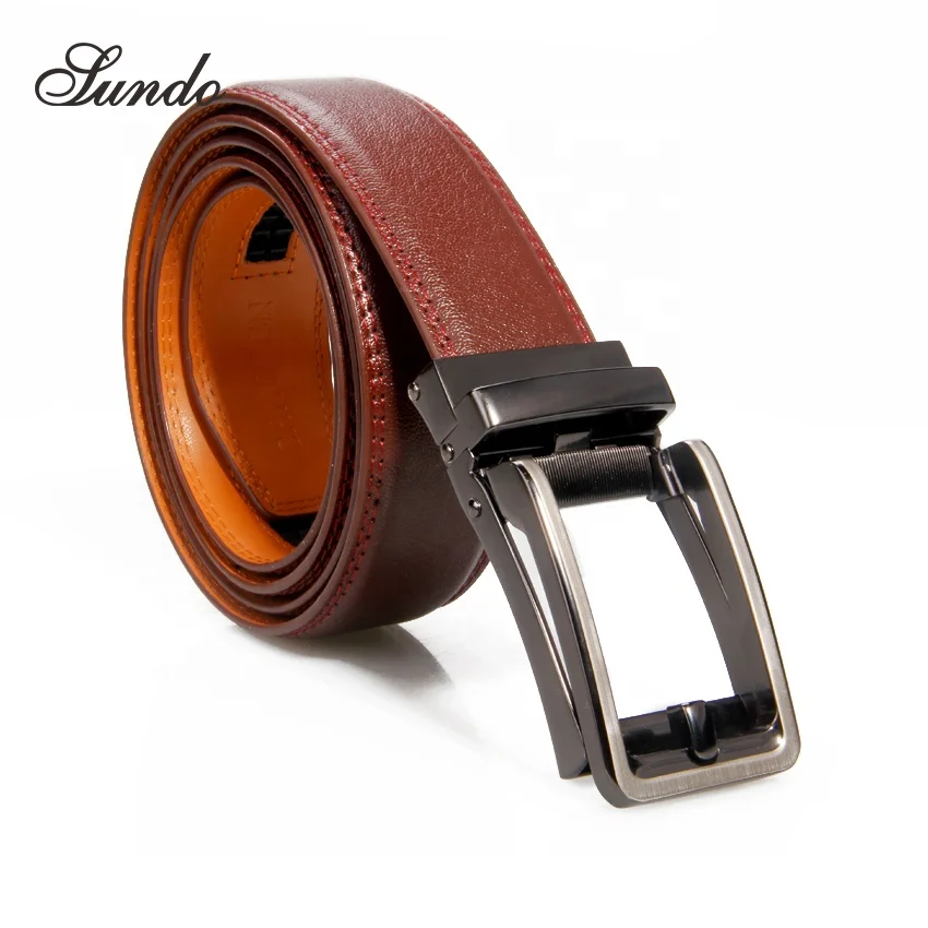 leather slide belt