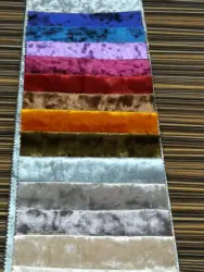 Светодиодная кровать из серебристой дробленой ткани с хрустальными кнопками по самой низкой