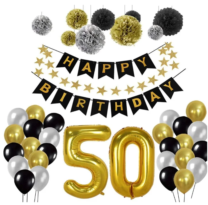 50 cumpleaños png imágenes