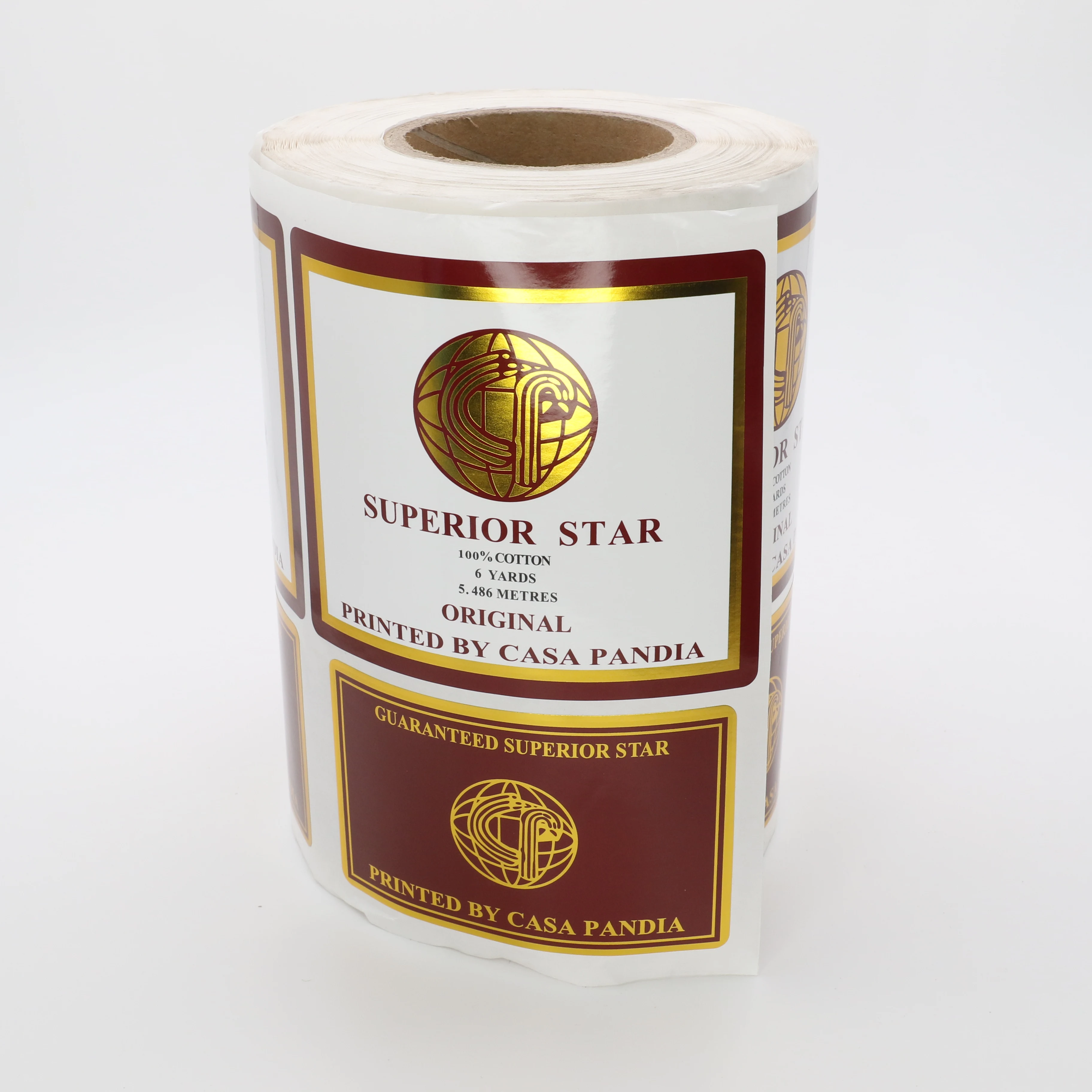 Gold Foil Stamping And Self Adhesive Printing Wine Label Template Pertaining To Label Printing Template Free