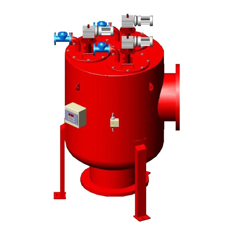 AIGER Farm Machinery Vertical Motor Drive Self Cleaning Water Filter