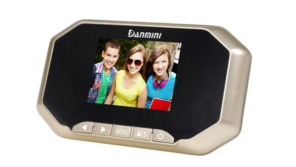 Новинка от производителя, 3,0 дюйма, 1 МП, Danmini, цифровой скрытый дверной глазок, камера, дверной звонок, видео, Визуальный Электронный глазок