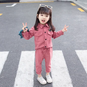 Top leader little girl boutique remake clothing set wholesale winter kids outfit