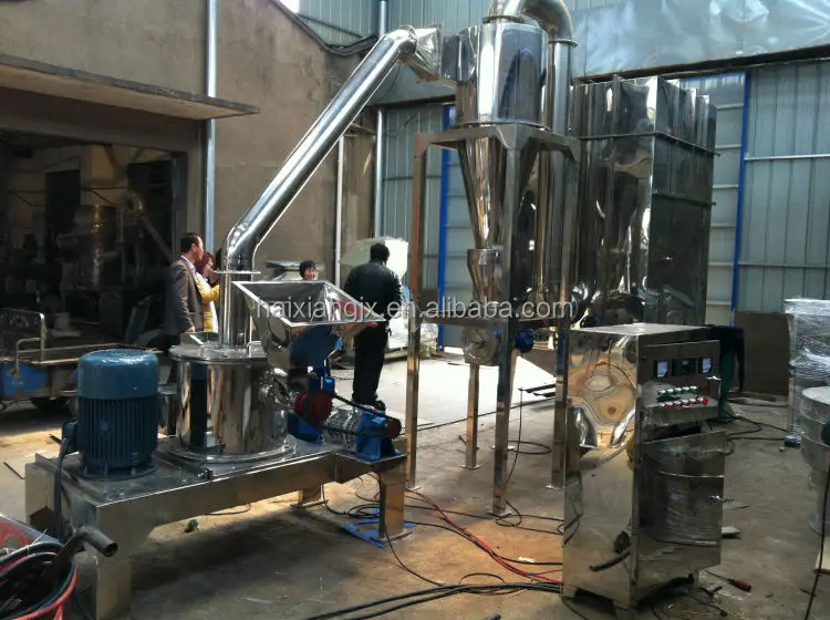 WFJ Series No Screen 100um air Classifier Mill for ultra Mushroom Powder Grinder Pulverizer