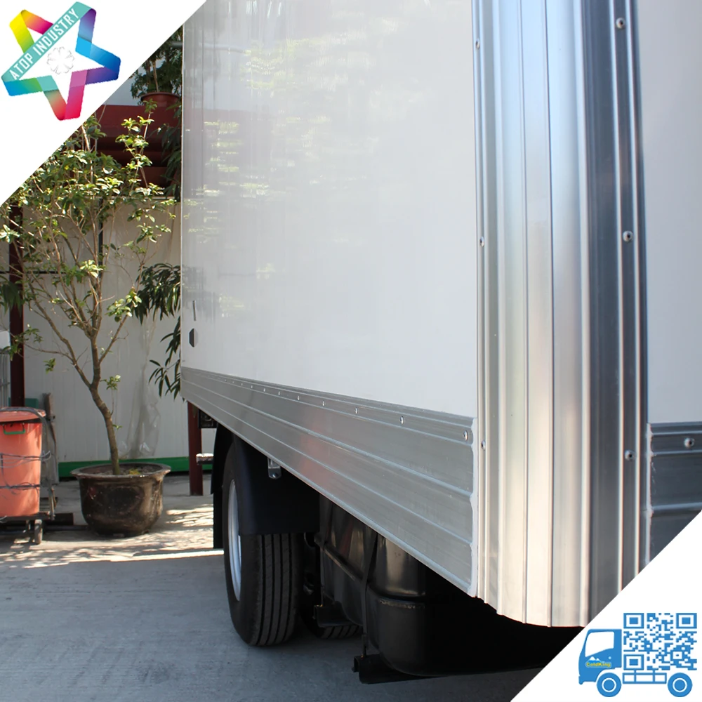 
 Конструкция грузовика Coldking, Экструдированный анодированный алюминиевый сплав, профили для украшения кузова грузовика, алюминиевый профиль  