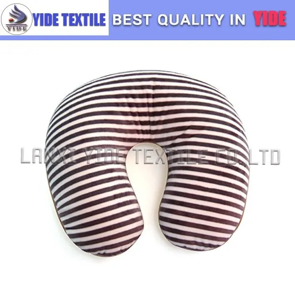 Новинка красивая отпечатано u-образный подушка заполнение микросферы