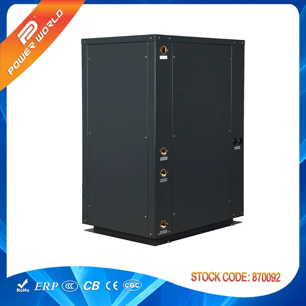 Multiple Water Ground Source Heat Pumps Water to Water Geothermal Heating Heat Pump with Good Sales