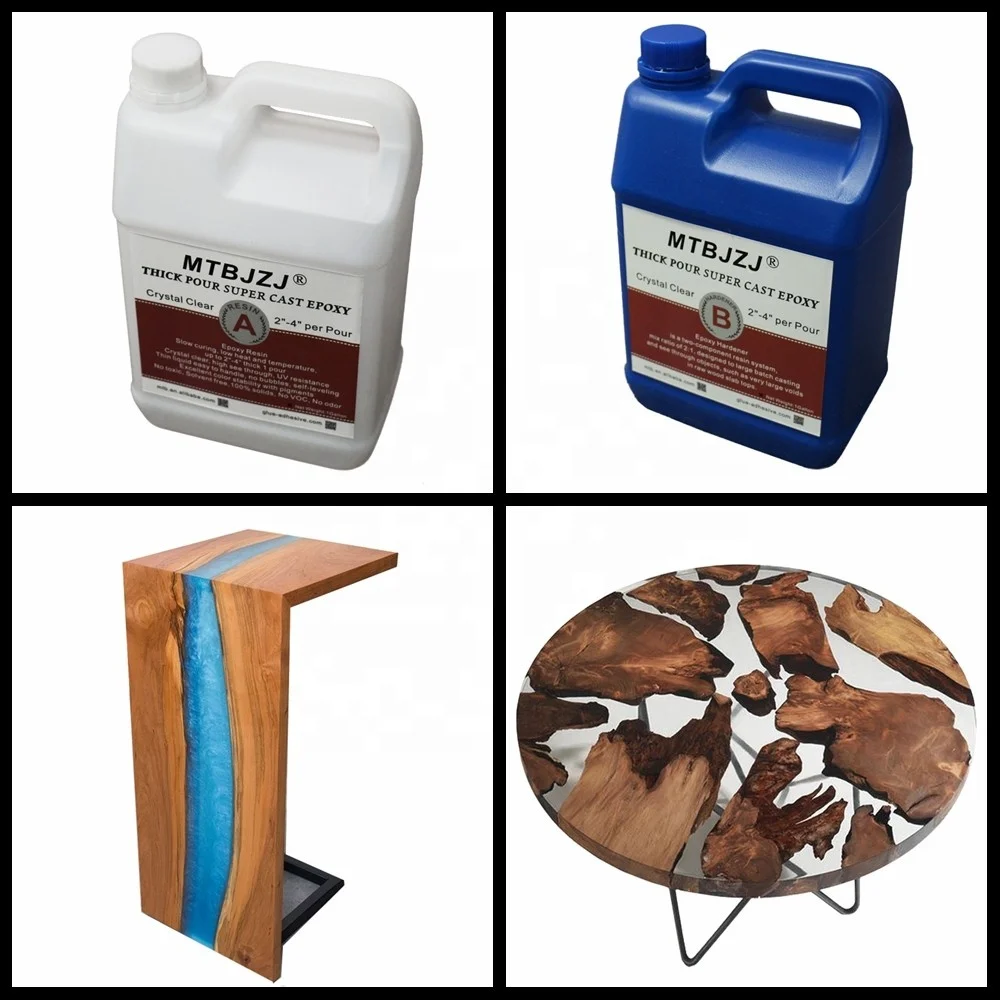 レジントレイ　エクリュ 17cm MTBJZJ 100% ソリッドクリスタルクリアエポキシレジンリバーテーブル