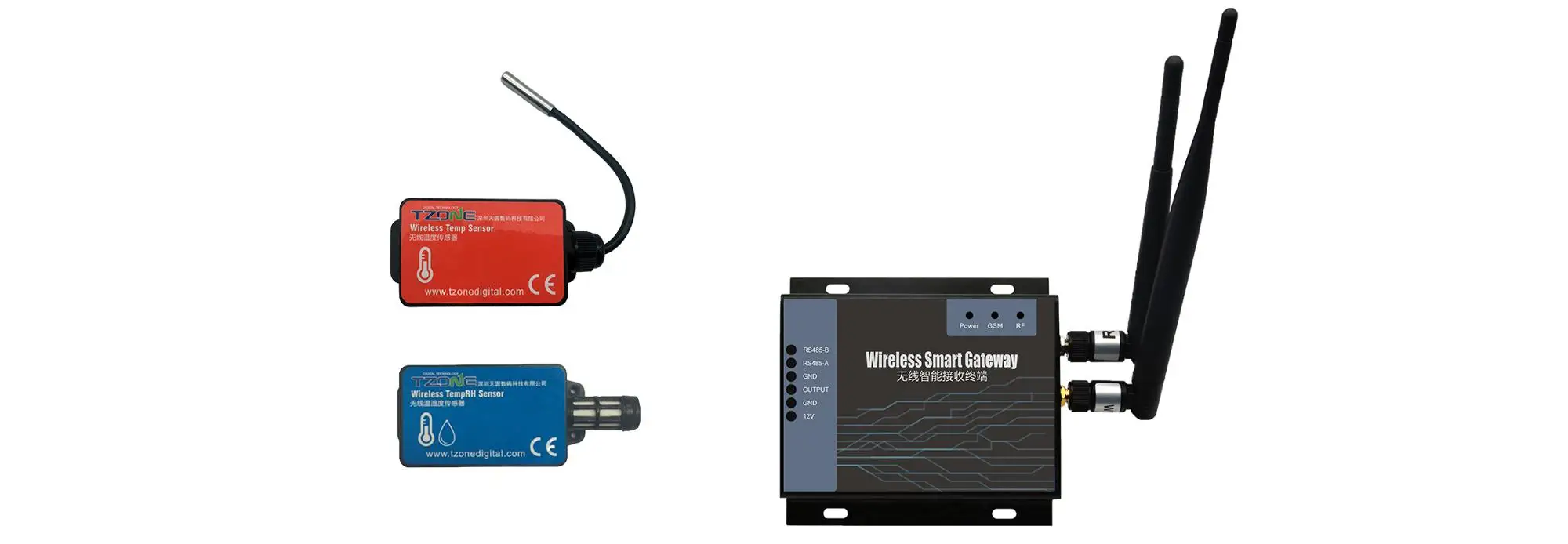 WH31 multiple channel Sensor for Wireless Weather Station, 433Mhz  temperature, humidity [HP2550-TR-1] - $7.70