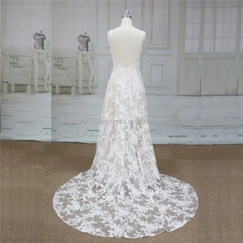 Import lacewith 100% cotton simple buy elegant style sexy wedding dresses supplier