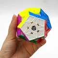 Newest Qiyi X Man Galaxy Megaminx Sculpture Convex Concave Plane Cubo Magico Speed Cube Twist puzzle