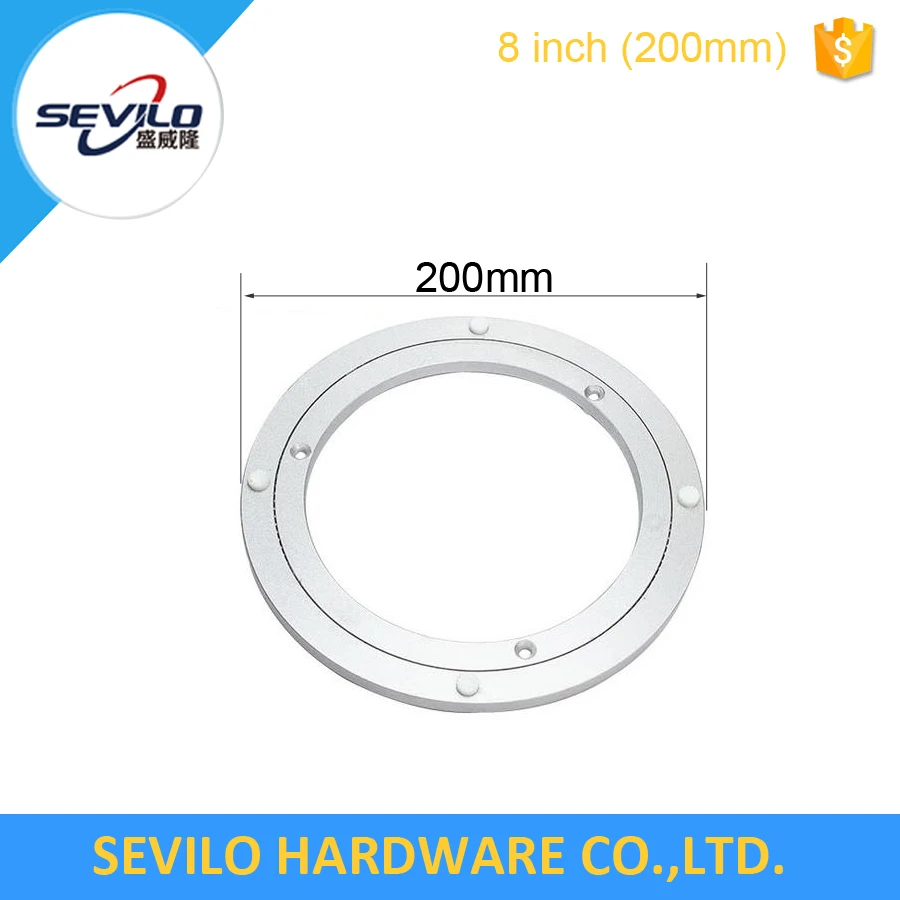 8 дюймов 200 мм кухонной мебели аппаратных алюминиевый настольных подносов