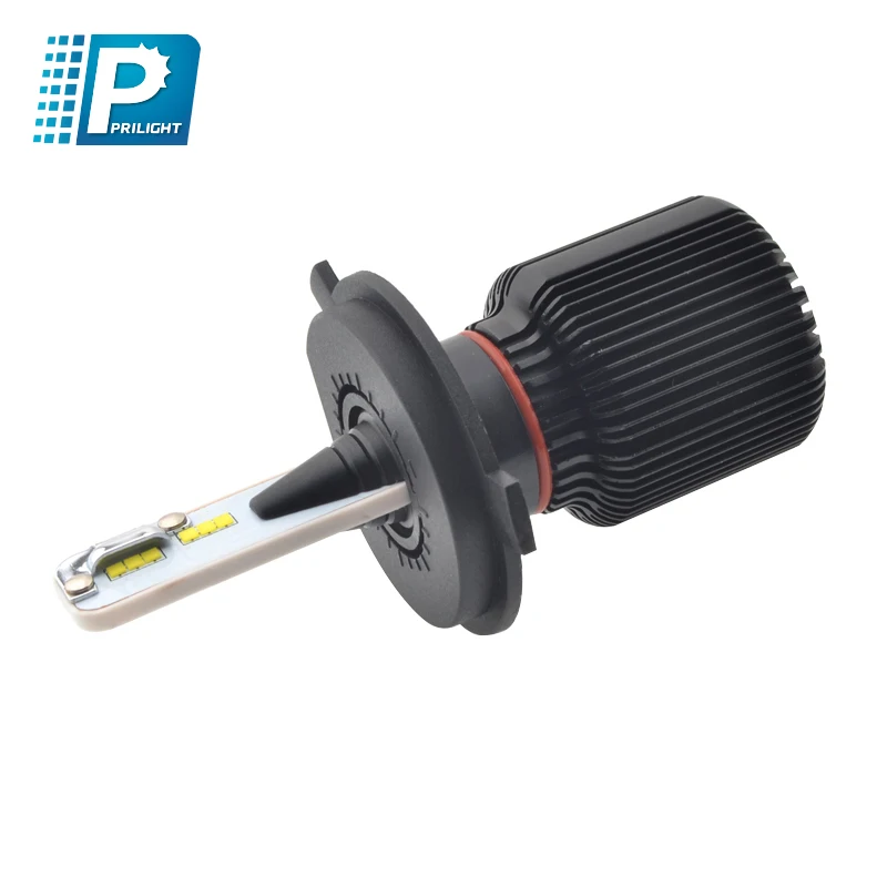 Prilight J1 Led Headlight CSP Chip 25W 5000LM Car Motorcycle H4 H7 H3 H13 Headlamp Driving Light for Cars