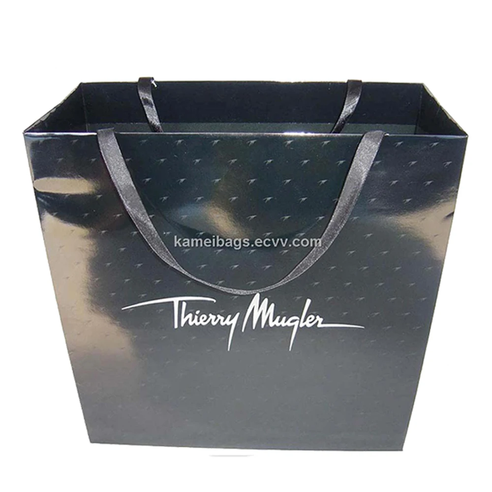 Glossy Art Paper Bags Durable, Reusable Promotional