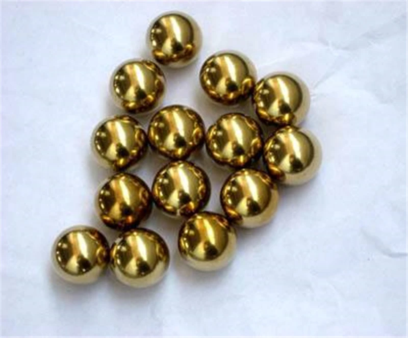 6mm Solid Brass Beads (kg)